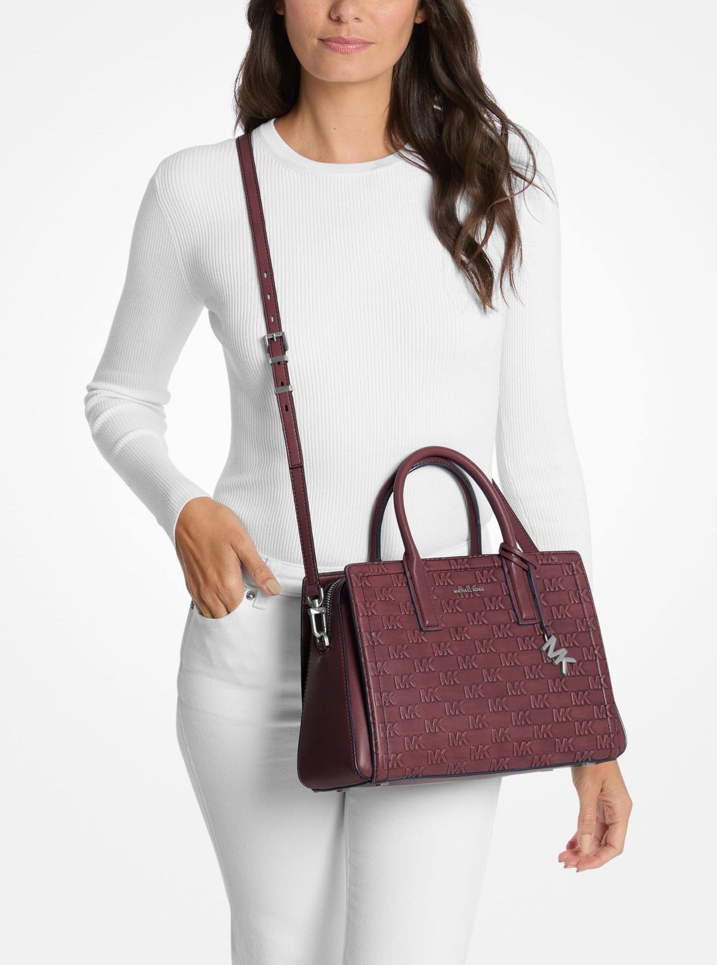 Michael Kors Women's Laila Medium Satchel