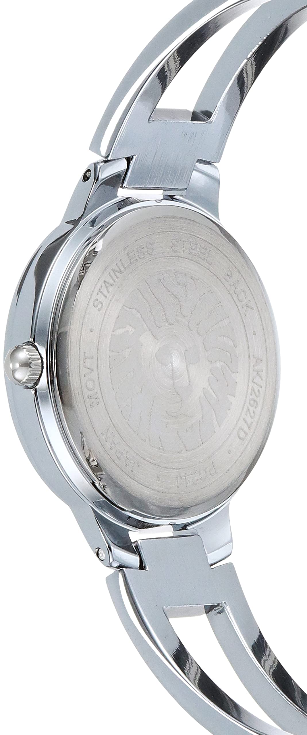 Anne Klein Women's Genuine Diamond Dial Bangle Watch