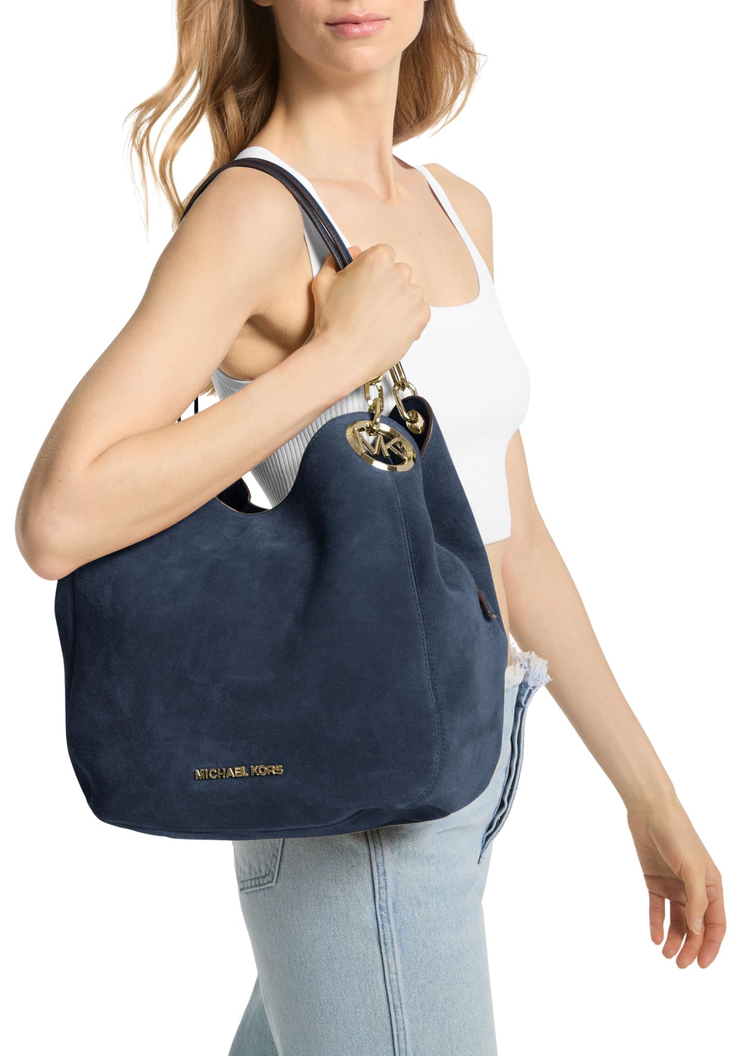 Michael Kors Lillie Large Chain Shoulder Bag