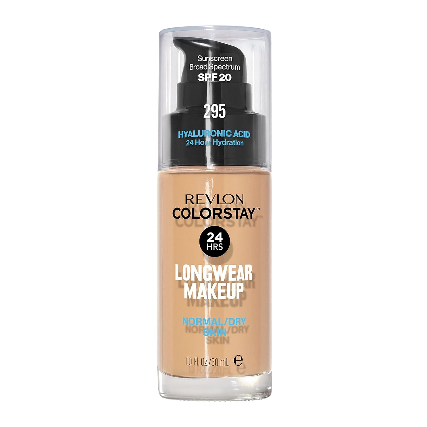 Revlon Liquid Foundation, ColorStay Face Makeup for Normal & Dry Skin, SPF 20, Longwear Medium-Full Coverage with Natural Finish, 240 Medium Beige, 1 Fl Oz