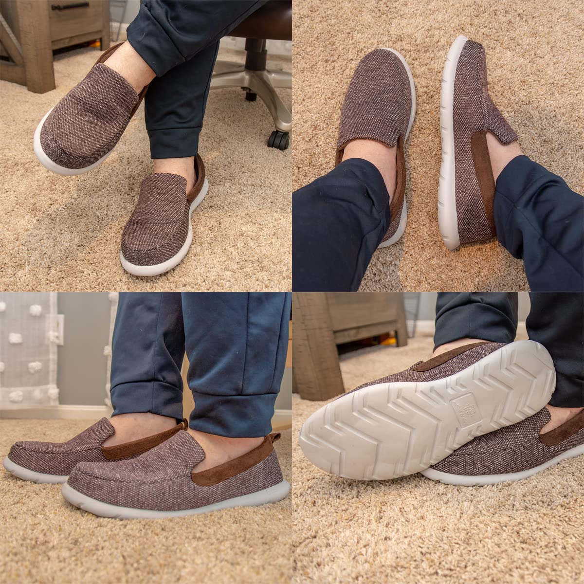 isotoner Zenz Men's Hatch Knit Boater Moccasinisotoner Zenz Men's Hatch Knit Boater Moccasin