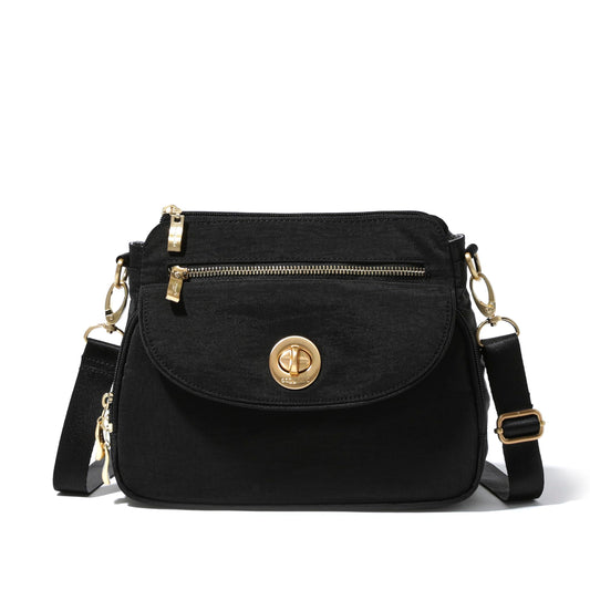 Baggallini Calais Crossbody Bags for Women 10x7 Lightweight Water-Resistant Travel Purse, RFID & Interior Organization