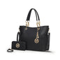MKF Collection Tote Bag for Women, Handbag Set with Wallet-Top-Handle Bag Vegan Leather Purse by Mia K