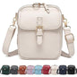 Leather Crossbody Bag for Women,Anti-Theft Messenger Bag with Large Capacity,Built-in Purse Card Slots Shoulder Sling Bag