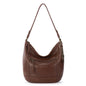 The Sak Sequoia Hobo Bag - Premium Large Leather Women's Handbag for Everyday & Travel - Durable Purse With Zipper Pocket