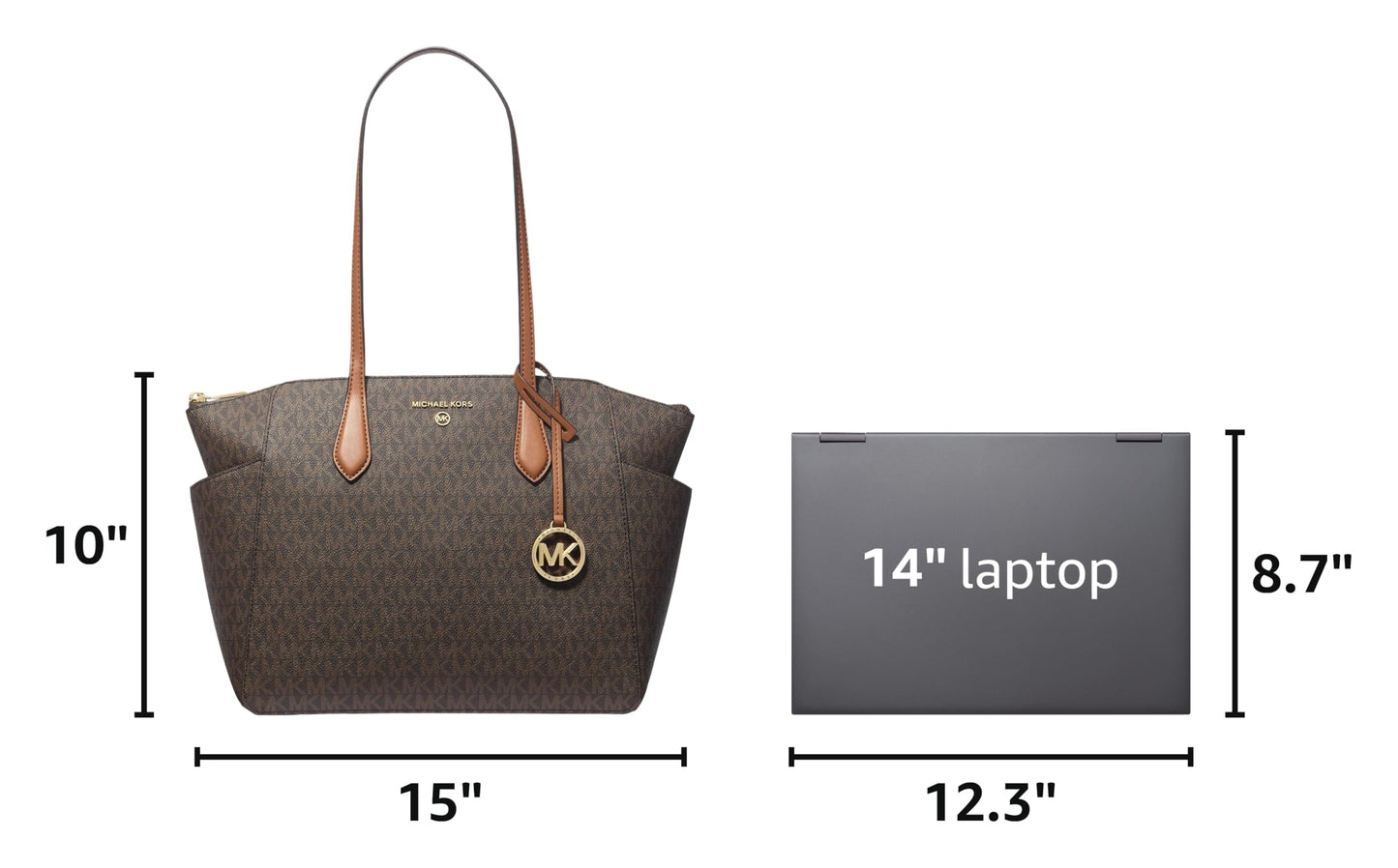Michael Kors Women's Marilyn Medium Top Zip Tote