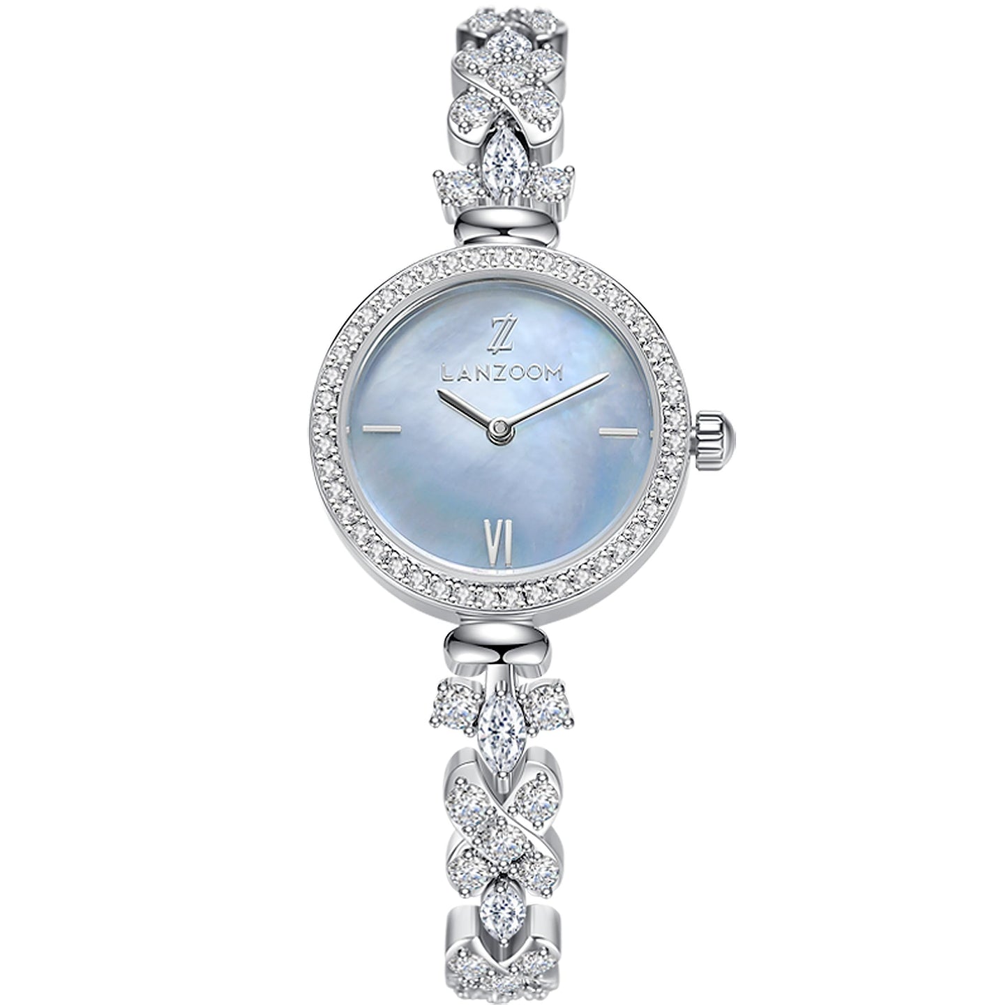 LANZOOM Retro Women's Quartz Watch - Stainless Steel case,Gold Filled, Ideal Gift for Holidays and Special Occasions.