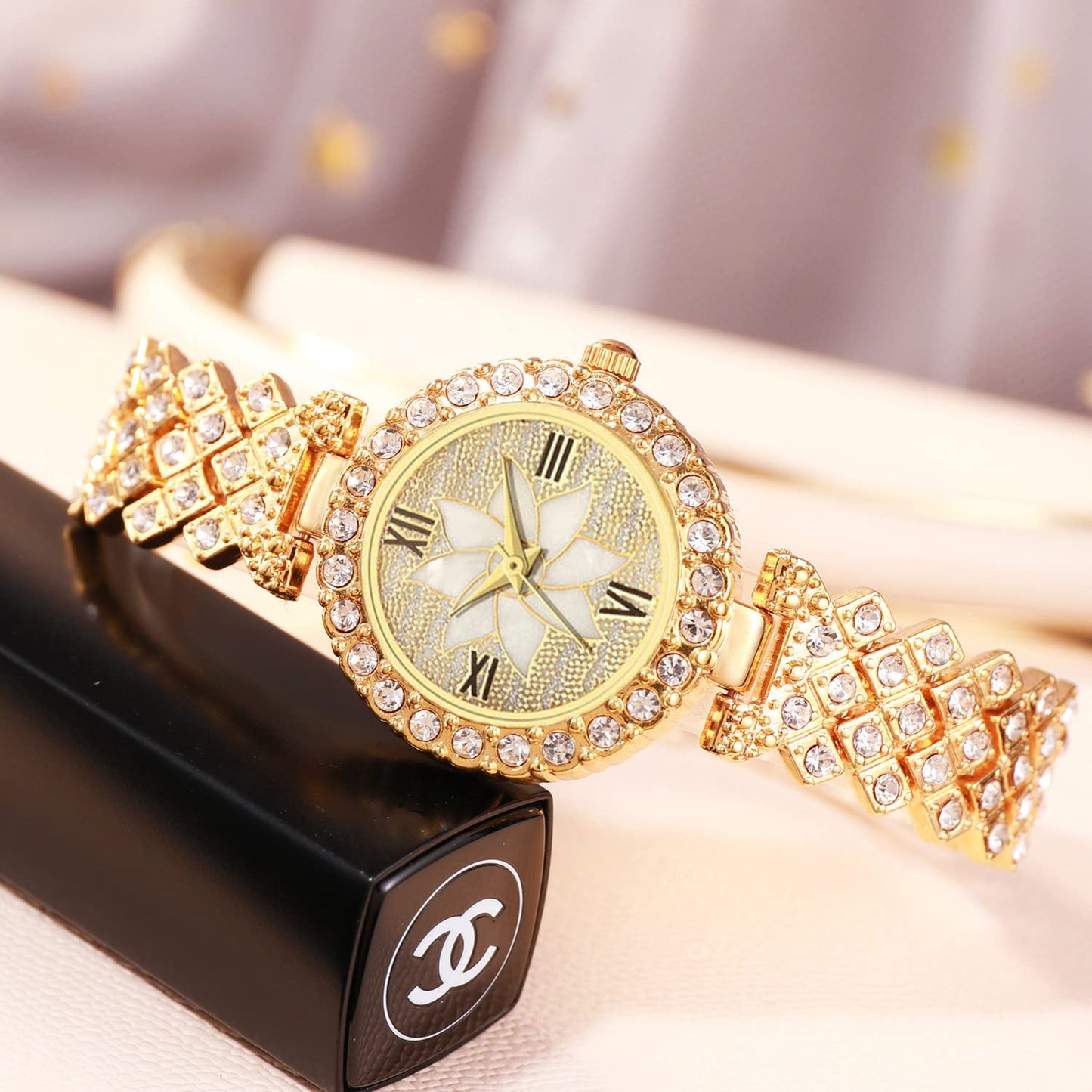ADSBIAOYE Luxury Women Wrist Watches Diamond Bracelet Watch Fashion Casual Quartz Watch Ladies Watch