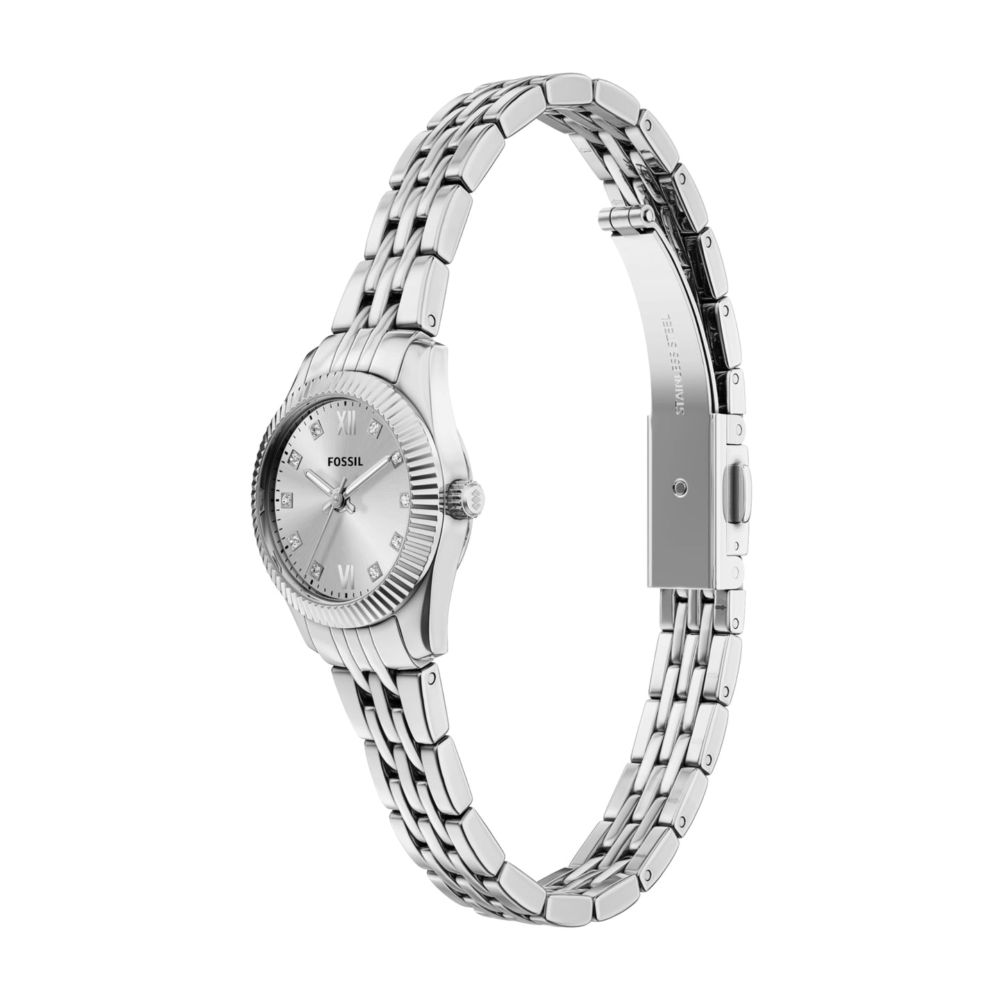 Fossil Women's Watch, Scarlette Quartz Stainless Steel Three-Hand Watch for Women