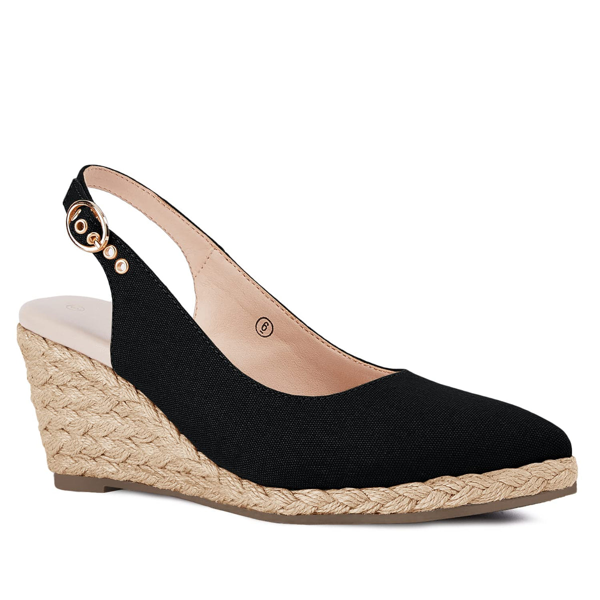 Juliet Holy Womens Wedge Sandals Espadrilles Closed Toe Slingback Buckle Strap Comfortable Casual Summer Wedges ShoesJuliet Holy Womens Wedge Sandals Espadrilles Closed Toe Slingback Buckle Str…