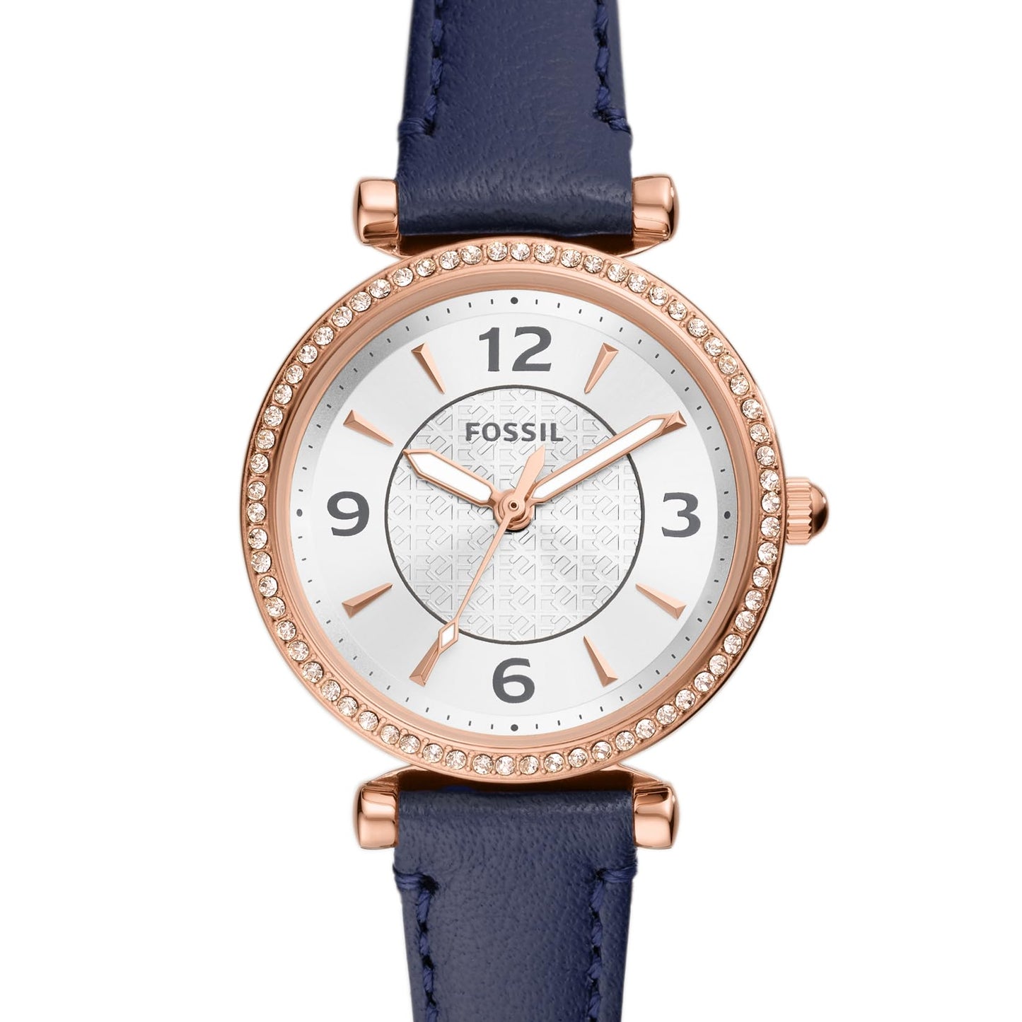 Fossil Women's Watch and Bracelet Set, Carlie Three-Hand Stainless Steel Watch for Women and Bracelet Set