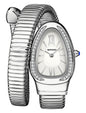 Gosasa Snake Bracelet Watch for Women, Elegant Wrap Around Bangle Wristwatch, Fashion Jewelry Style Quartz Watch, Adjustable Cuff Serpenti Watch for Dress & Gift