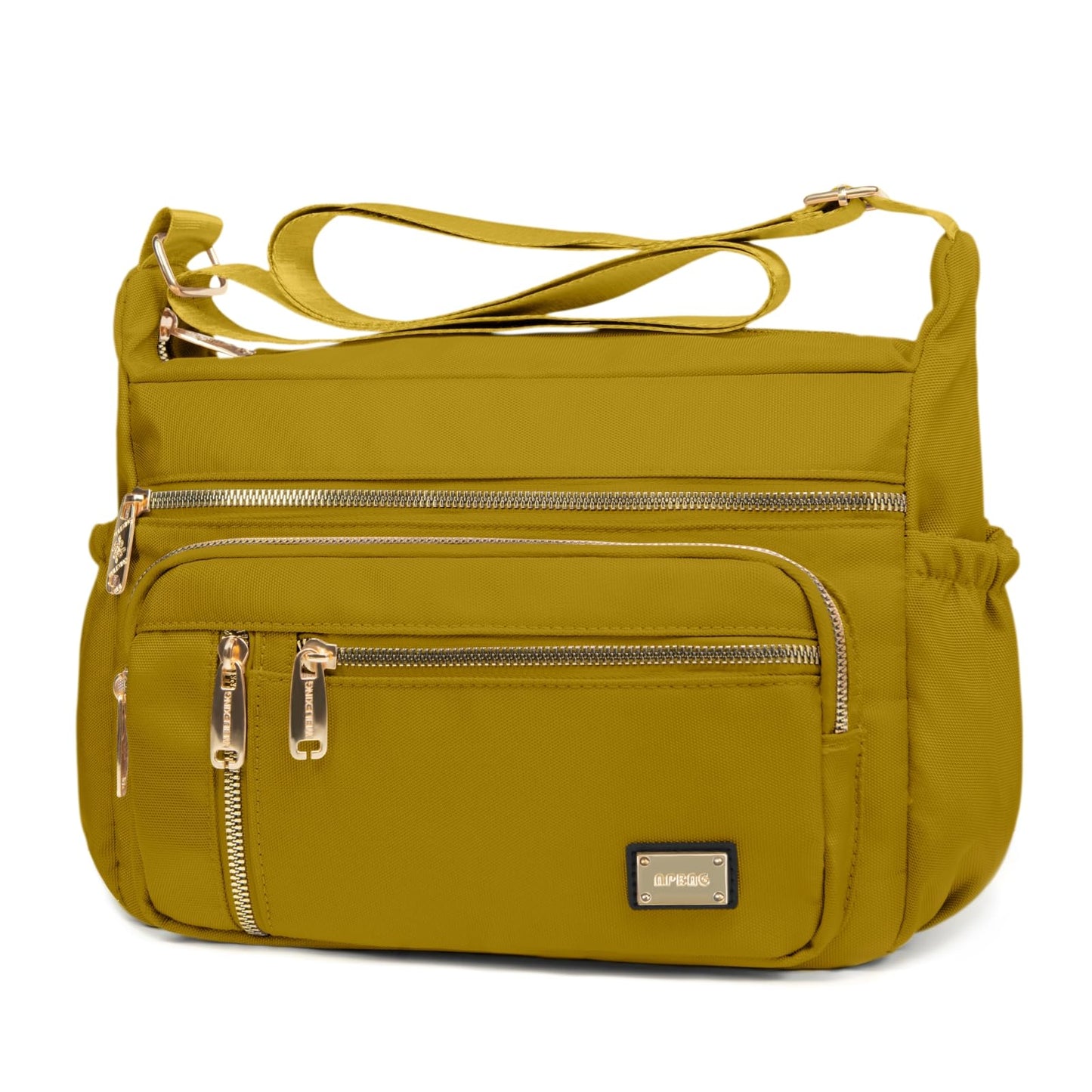 NPBAG Crossbody Bag for Women, Shoulder Purse Handbag Messenger Bag, Trendy Pocketbooks, Waterproof and Multi-Pockets