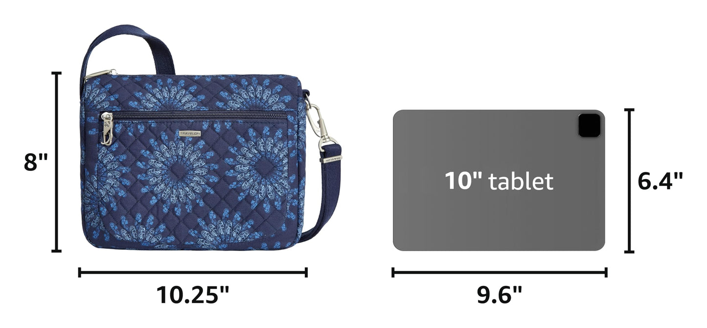 Travelon Anti-Theft Classic Small East/West Crossbody