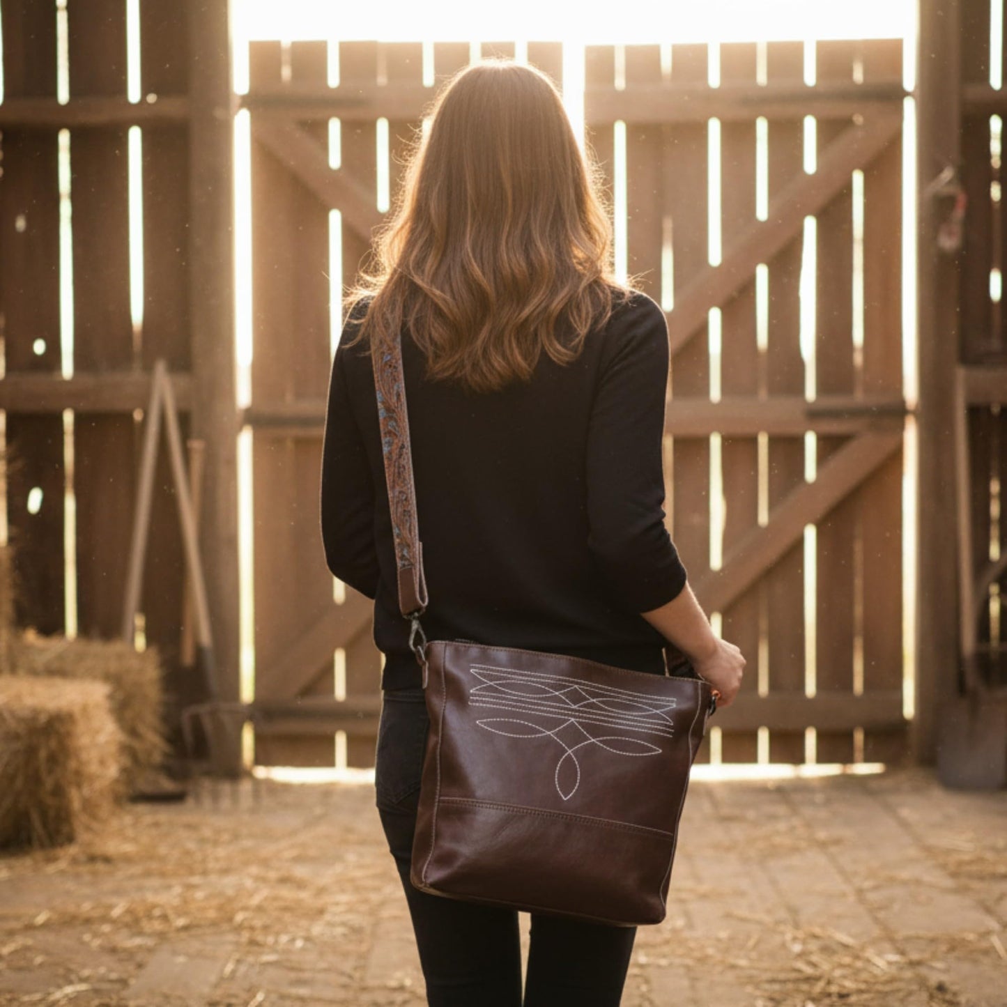 Ranch Junkie Rancho Bucket Purse