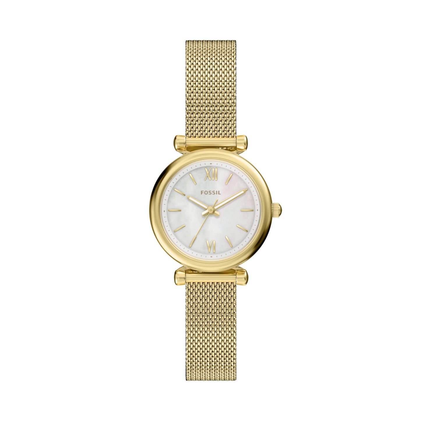 Fossil Women's Watch and Bracelet Set, Carlie Three-Hand Stainless Steel Watch for Women and Bracelet Set