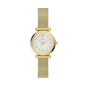 Fossil Women's Watch and Bracelet Set, Carlie Three-Hand Stainless Steel Watch for Women and Bracelet Set
