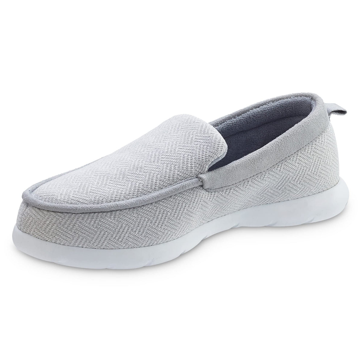 isotoner Zenz Men's Hatch Knit Boater Moccasinisotoner Zenz Men's Hatch Knit Boater Moccasin