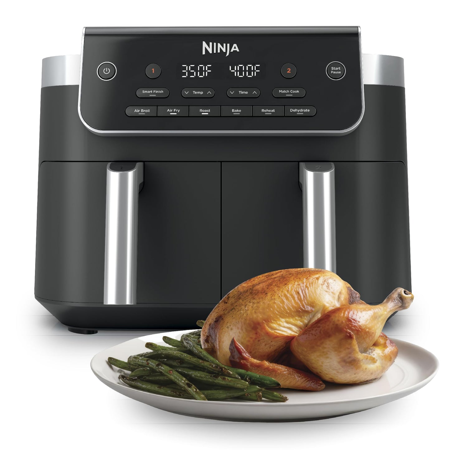 Ninja | Air Fryer | Finish Cooking Multiple Foods at the Same Time