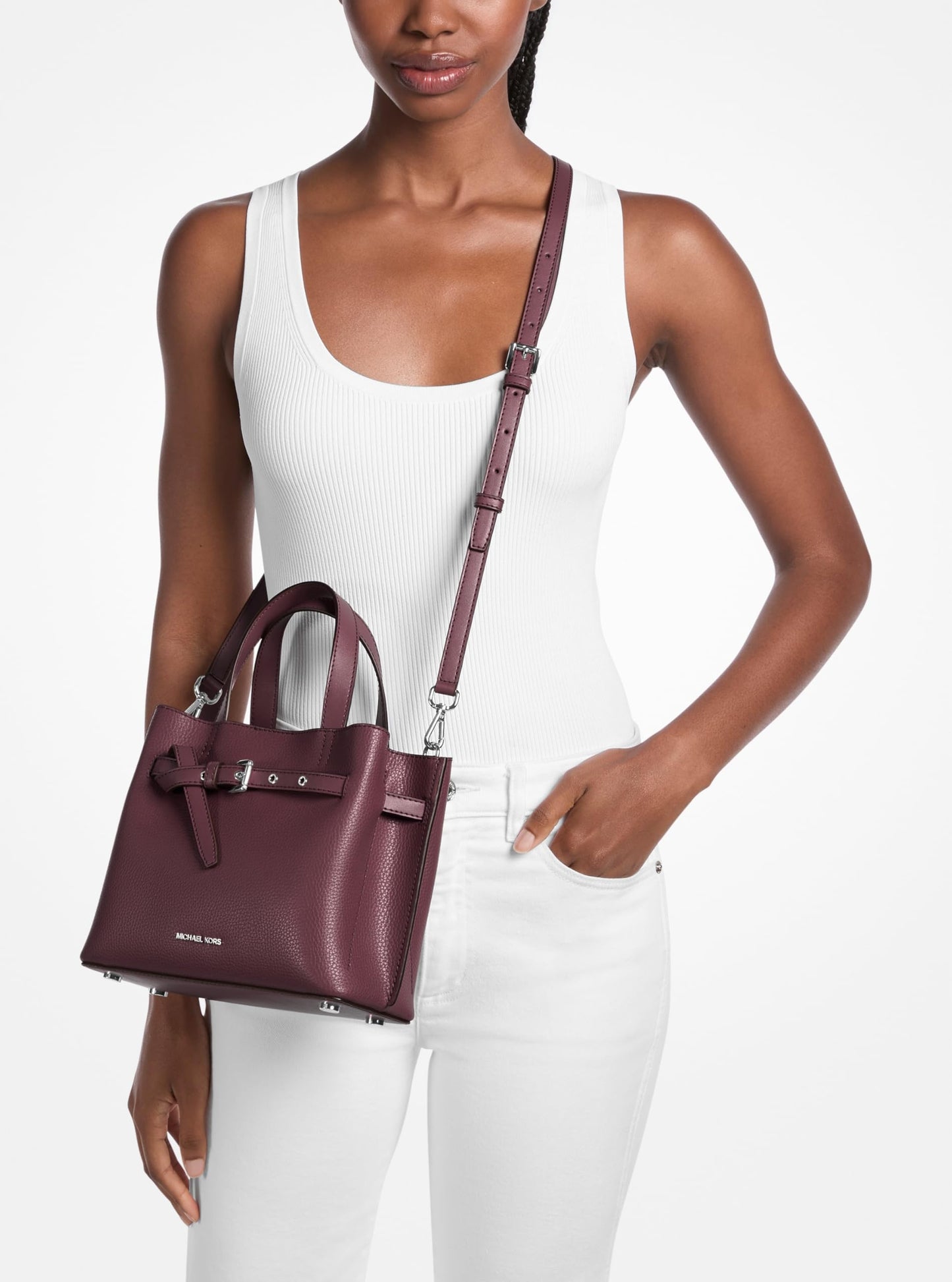 Michael Kors Women's Emilia Small Satchel