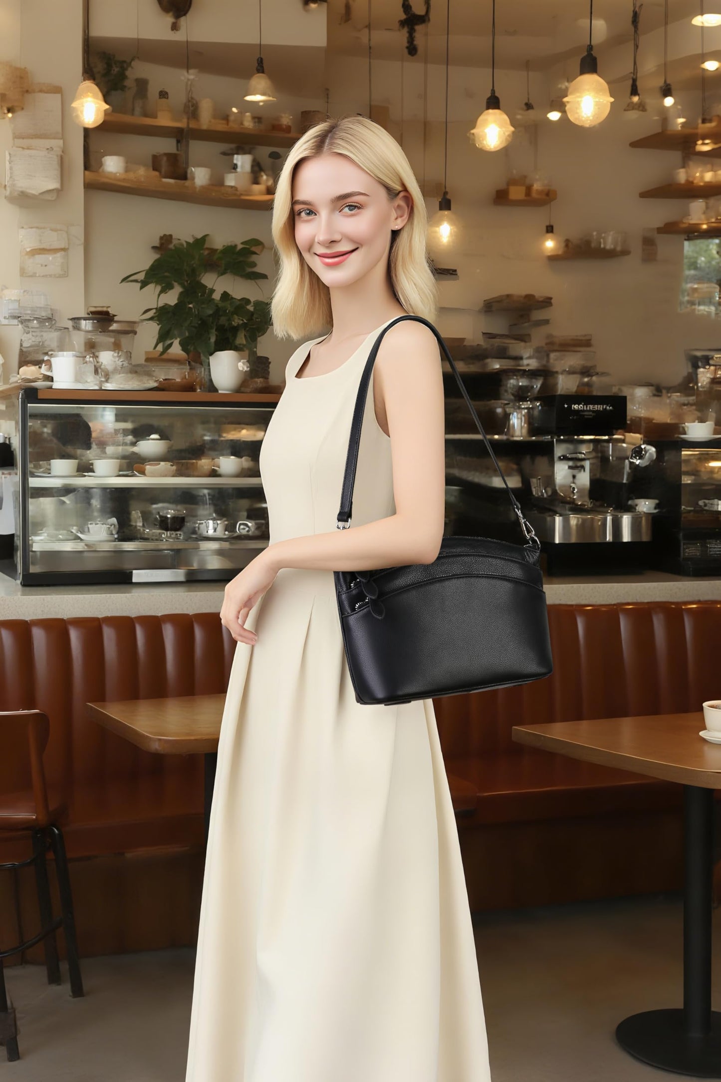 Genuine Leather Purses for Women Vintage Crossbody Bags for Women Hand Bags Women's Shoulder Handbags | Genuine Leather