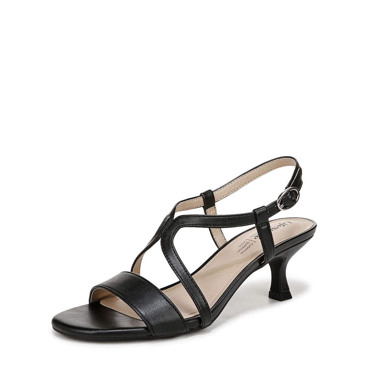 LifeStride Womens Nolita Heeled Sandal Sienna Tan 8.5 M LifeStride Womens Nolita Heeled Sandal Sienna Tan 8.5 M
