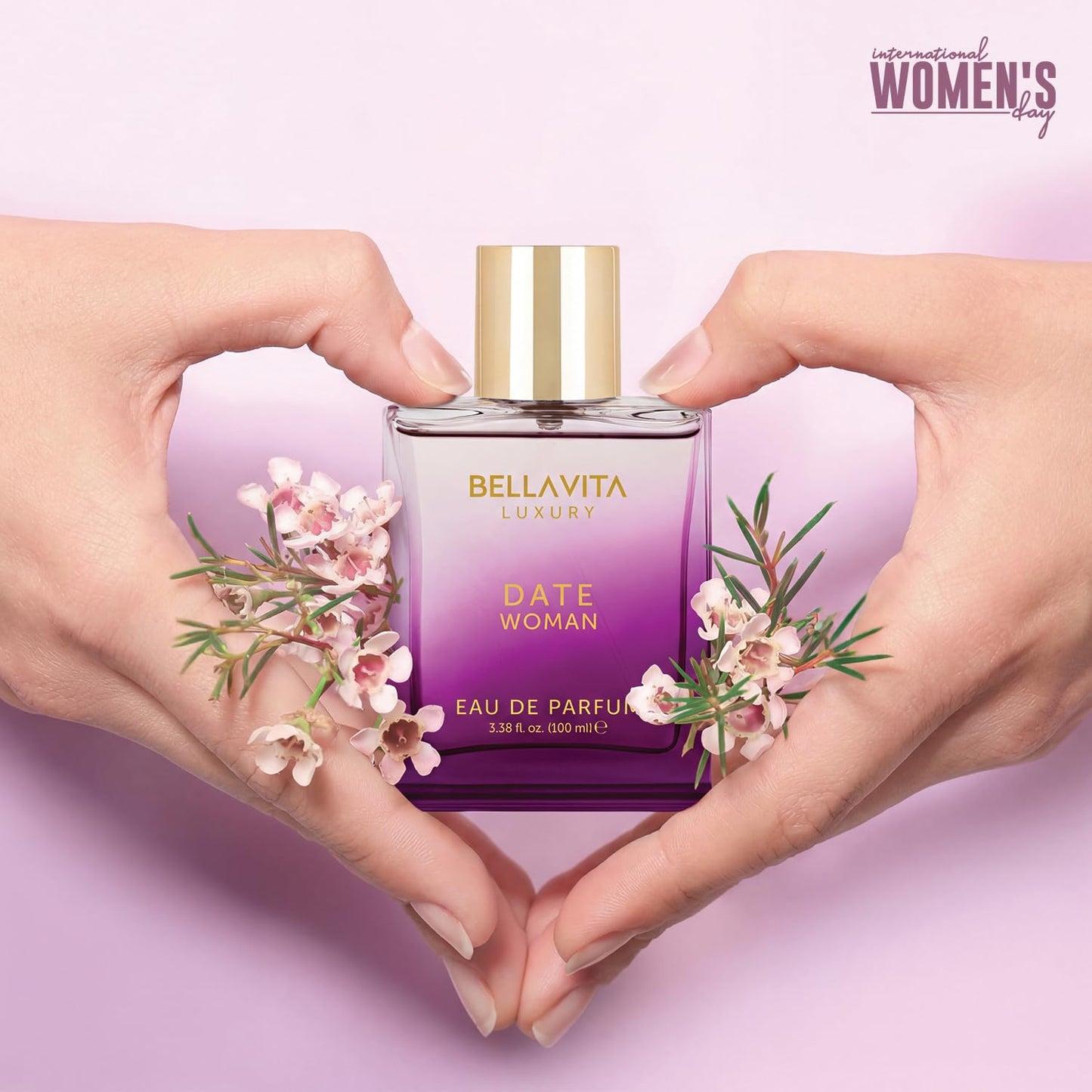 Bellavita Luxury Honey Oud Eau de Parfum | 100 ml (3.4 fl.oz.) | Perfume for Men and Women | Sweet Honey, Bergamot, Oud, and Amber Notes | Women's Day Special