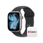 Apple Watch Series 11 [GPS 42mm] Smartwatch with Jet Black Aluminum Case with Black Sport Band - S/M. Sleep Score, Fitness Tracker, Health Monitoring, Always-On Display, Water Resistant