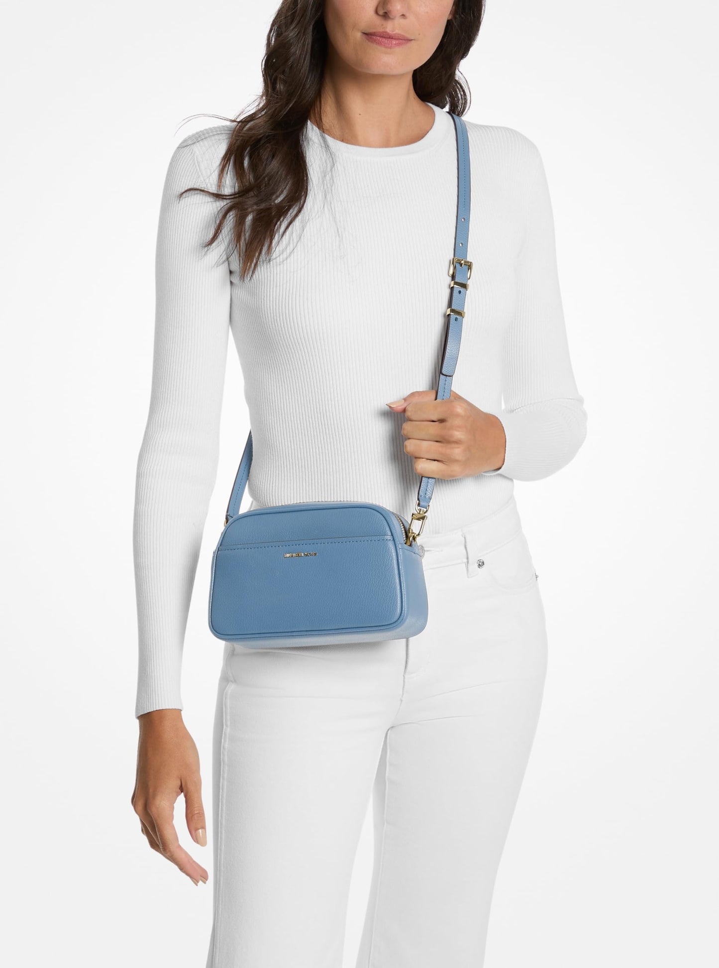 Michael Kors Women's Jet Set Small Camera Crossbody