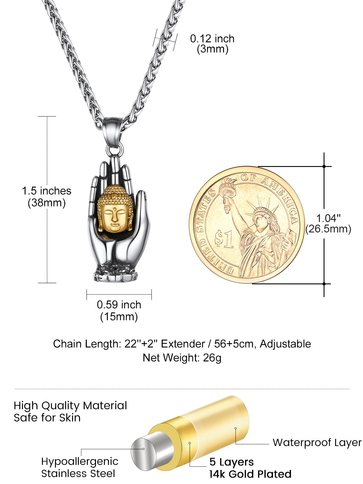 Premium Gold-Plated Stainless Steel Jewelry – Tarnish-Resistant & Waterproof From Uncle LOL