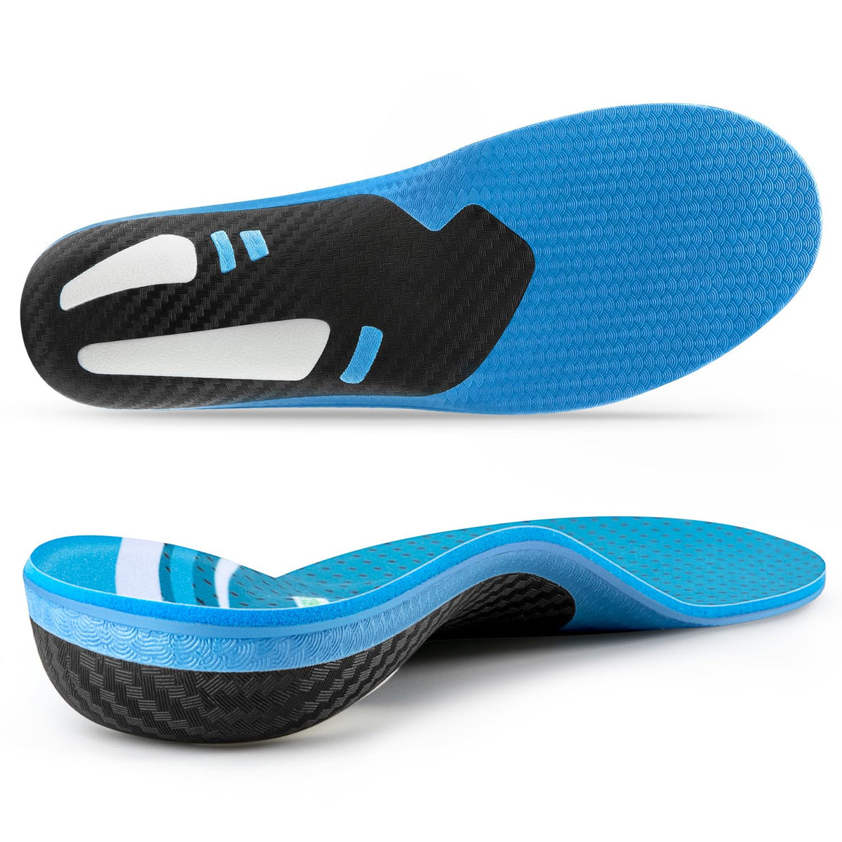 VALSOLE 220+ lbs Plantar Fasciitis High Arch Support Insole for Men Women,Heavy Duty Support Pain Relief Orthotics Insert,Relieve Flat Feet,High Arch,Foot Pain,Standing All Day Boot Work Shoe Insole