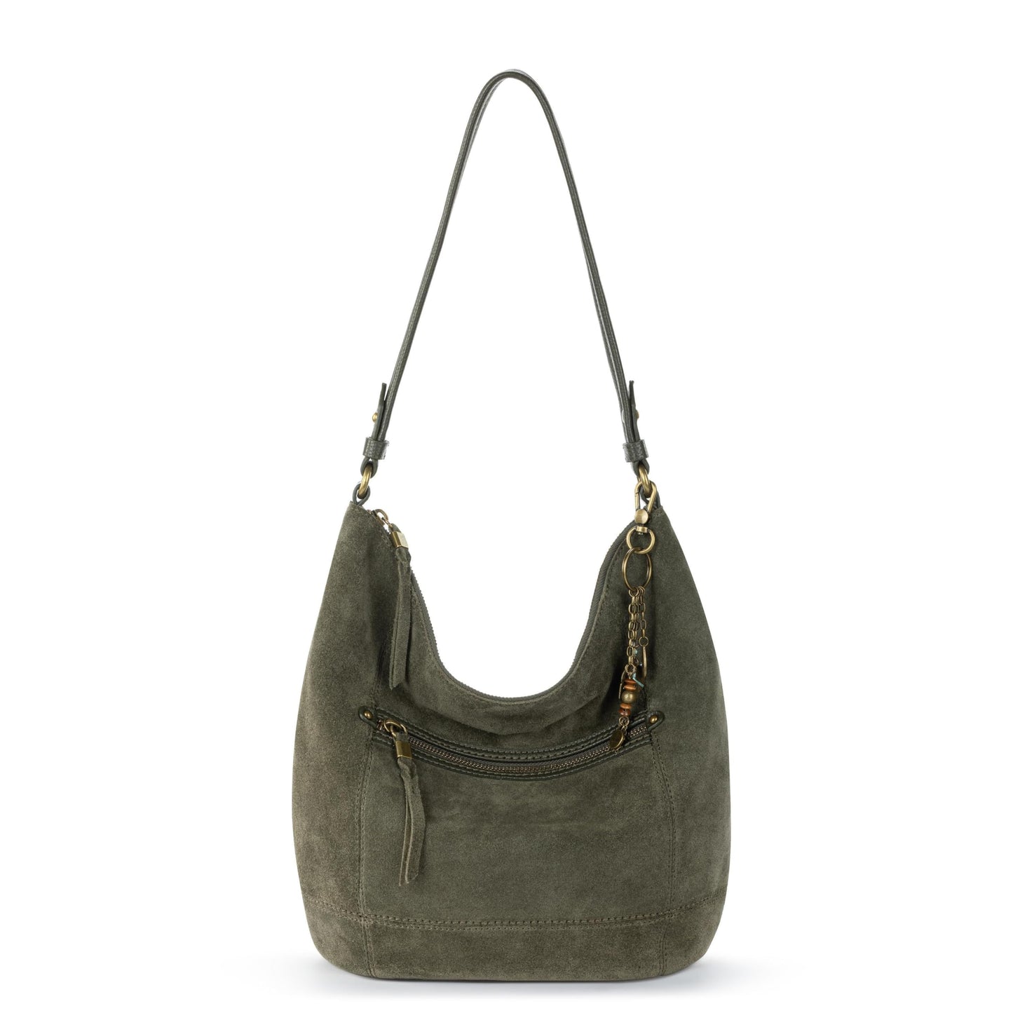 The Sak Sequoia Hobo Bag - Premium Large Leather Women's Handbag for Everyday & Travel - Durable Purse With Zipper Pocket