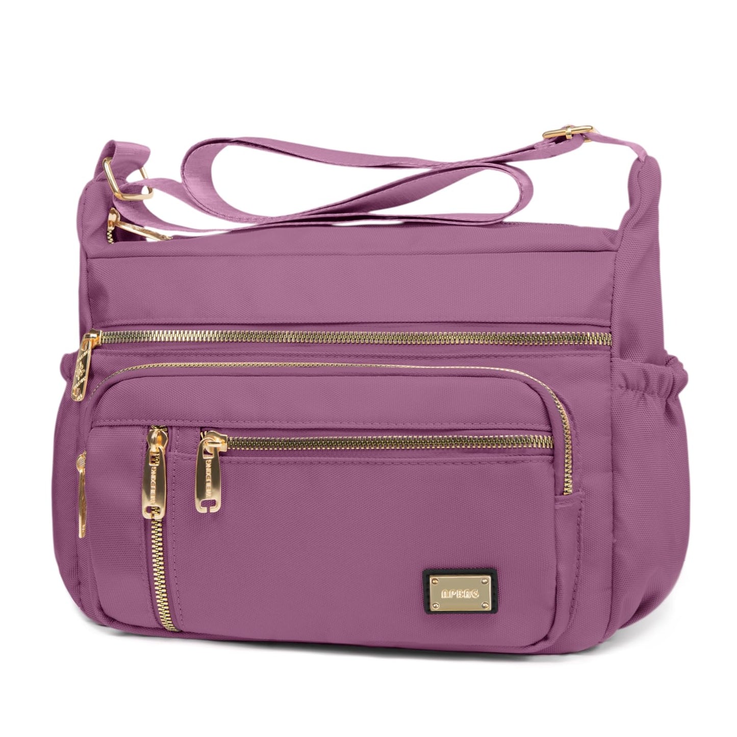 NPBAG Crossbody Bag for Women, Shoulder Purse Handbag Messenger Bag, Trendy Pocketbooks, Waterproof and Multi-Pockets