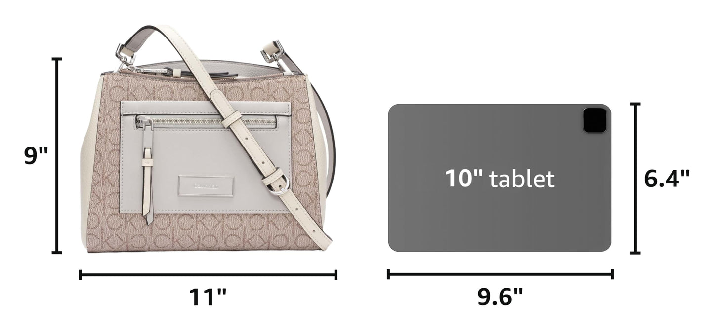 Calvin Klein Women's Hadley Triple Compartment Crossbody