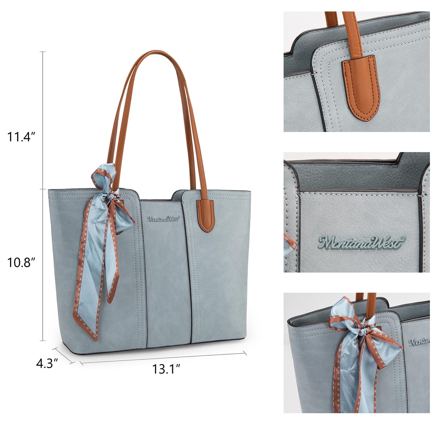 Montana West Tote Bags for Women Top Handle Satchel Purses