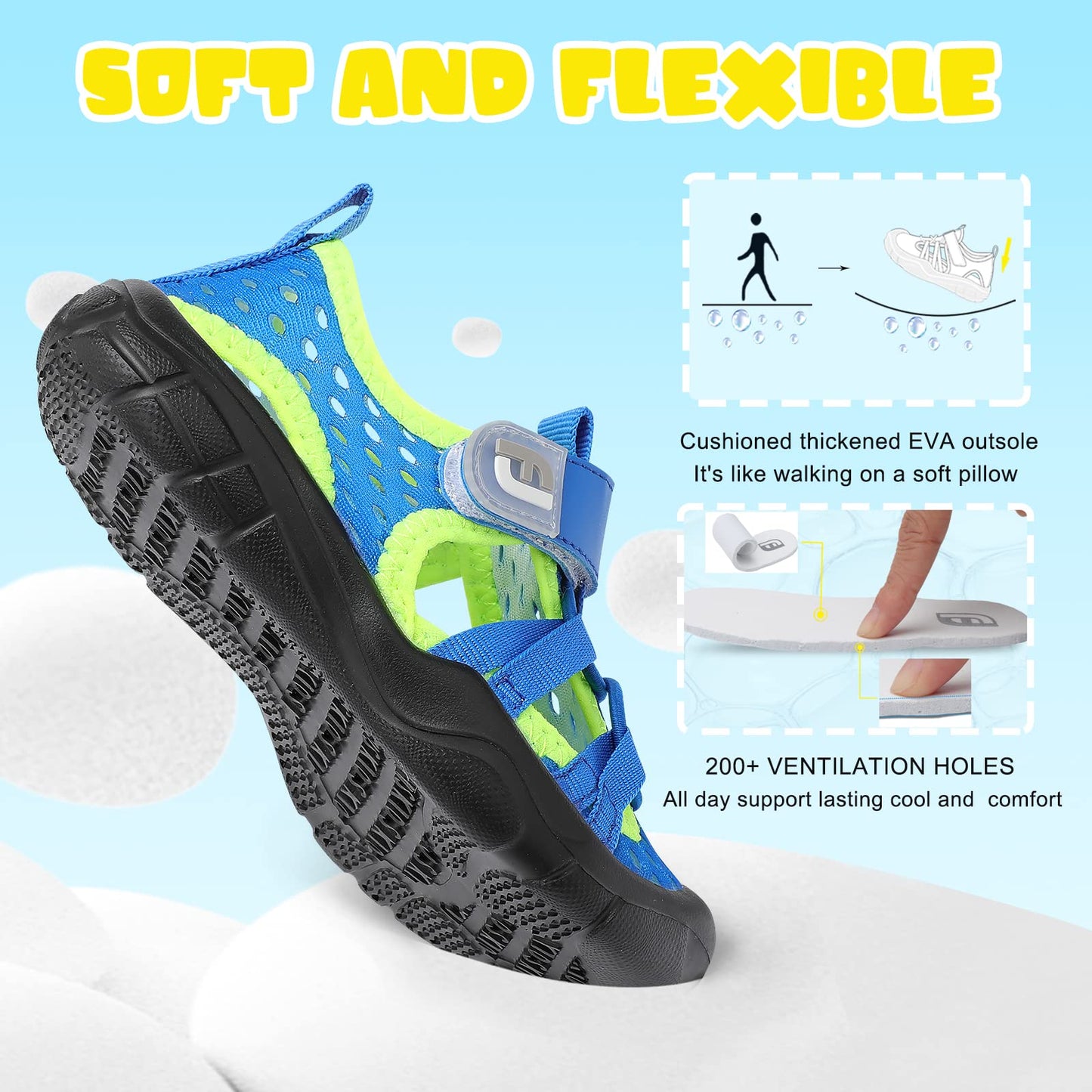 Girl Water Shoes Summer Sandals Soft Toddler Water Shoes Beach Swim Barefoot Shoes Sandals Mesh Sneakers Non-Slip Walking Shoes 8 Toddler Purple ScaleGirl Water Shoes Summer Sandals Soft Toddler Water Shoes Beach Swim Barefoot Shoes Sa…