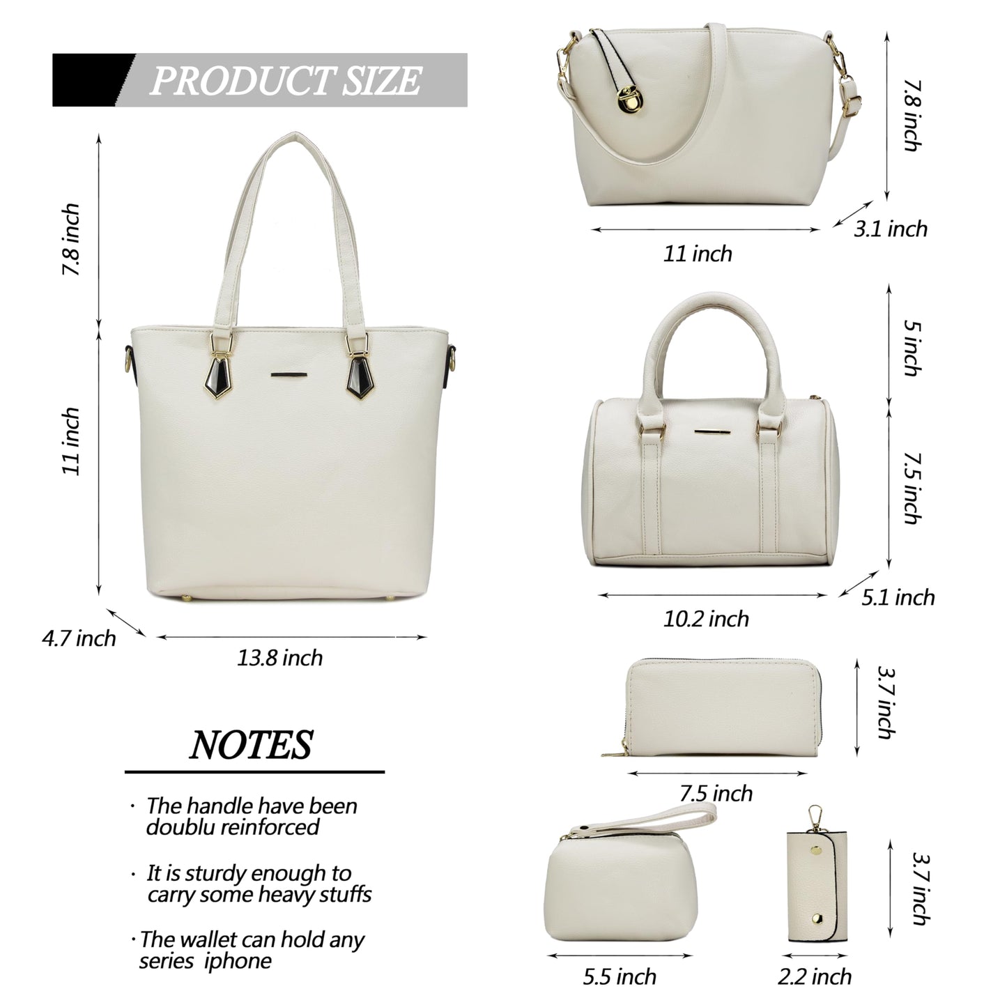 2E-youth Designer Purses and Handbags for Women Satchel Shoulder Bag Tote Top Handle Bag