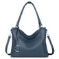 Over Earth Genuine Leather Purses for Women Large Hobo Bags Lady Shoulder Handbags with Detachable Strap