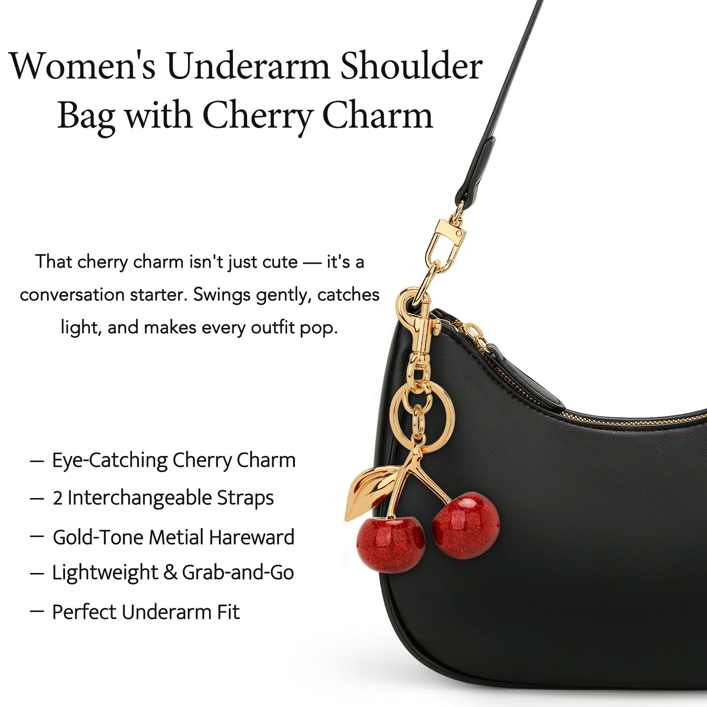 KKXIU Shoulder Bag for Women Cute Hobo Purses and Handbags Retro Clutch Underarm Purse | Cute