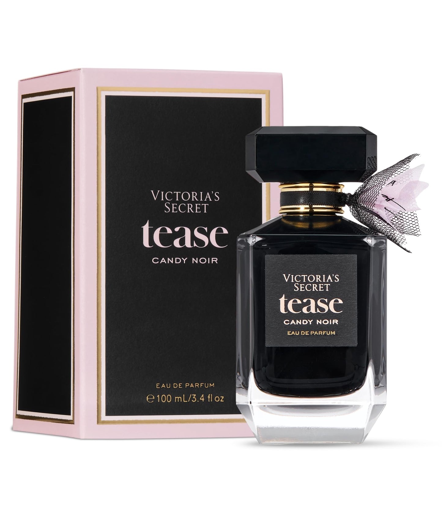 Victoria's Secret Tease Eau de Parfum, Notes of White Gardenia, Anjou Pear & Black Vanilla, Perfumes for Women (1.7 oz)