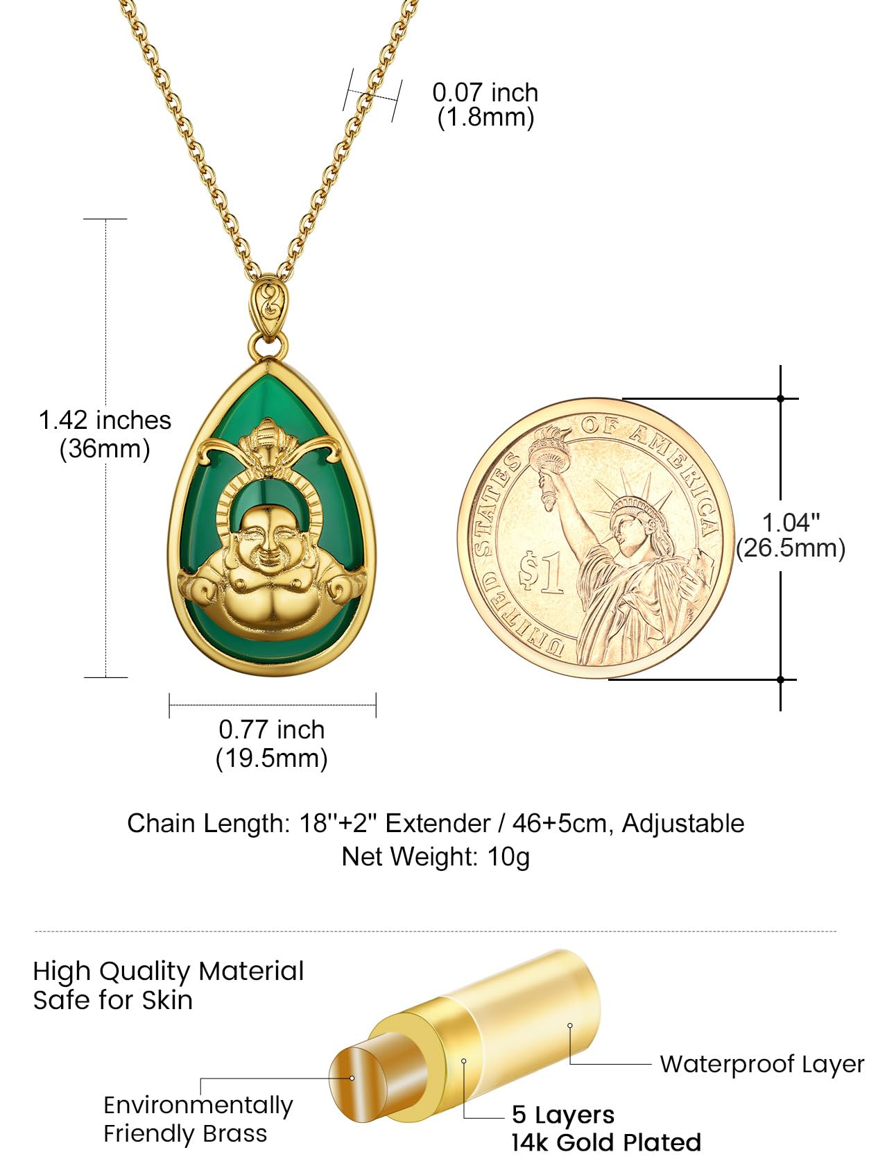 Premium Gold-Plated Stainless Steel Jewelry – Tarnish-Resistant & Waterproof From Uncle LOL