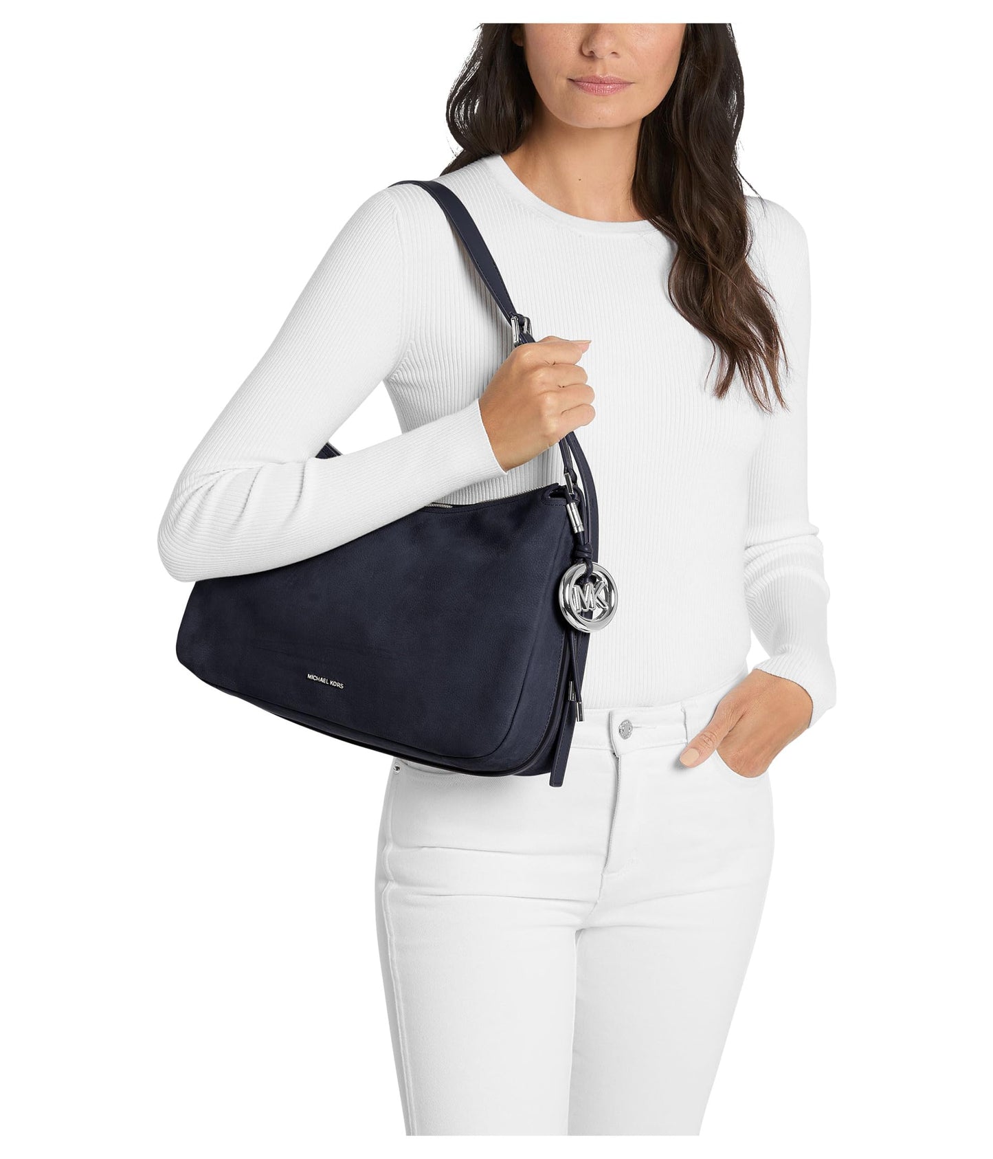 Michael Kors Nolita Medium Top Zip Convertible Shoulder Bag