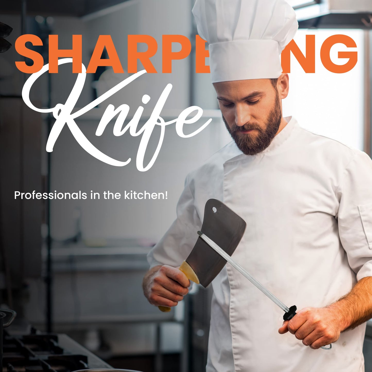 Utopia Kitchen Pack of 30 12 Inch Honing Steel Knife Sharpening Steel Sharpening Rod