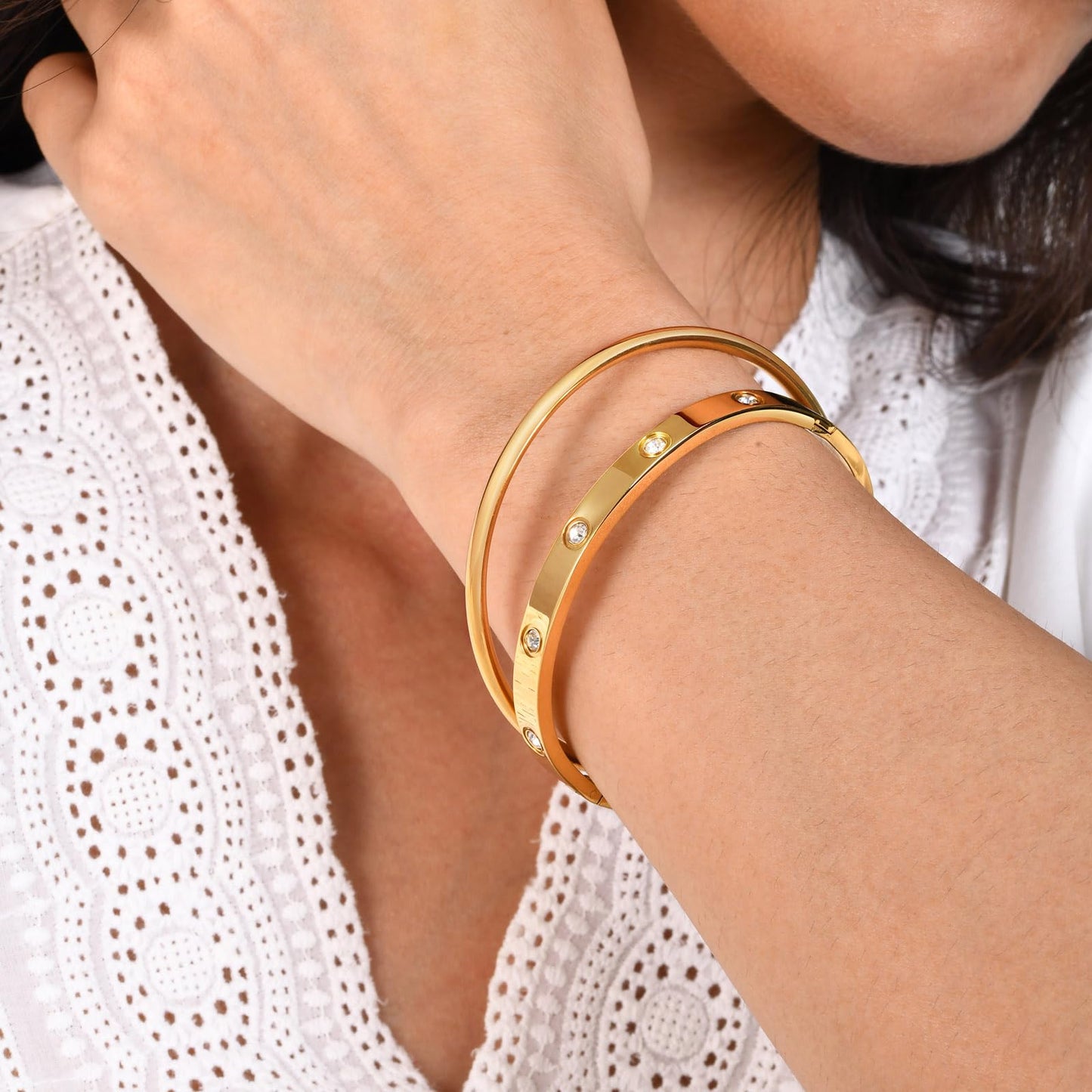 Premium Gold-Plated Stainless Steel Jewelry – Tarnish-Resistant & Waterproof From Uncle LOL