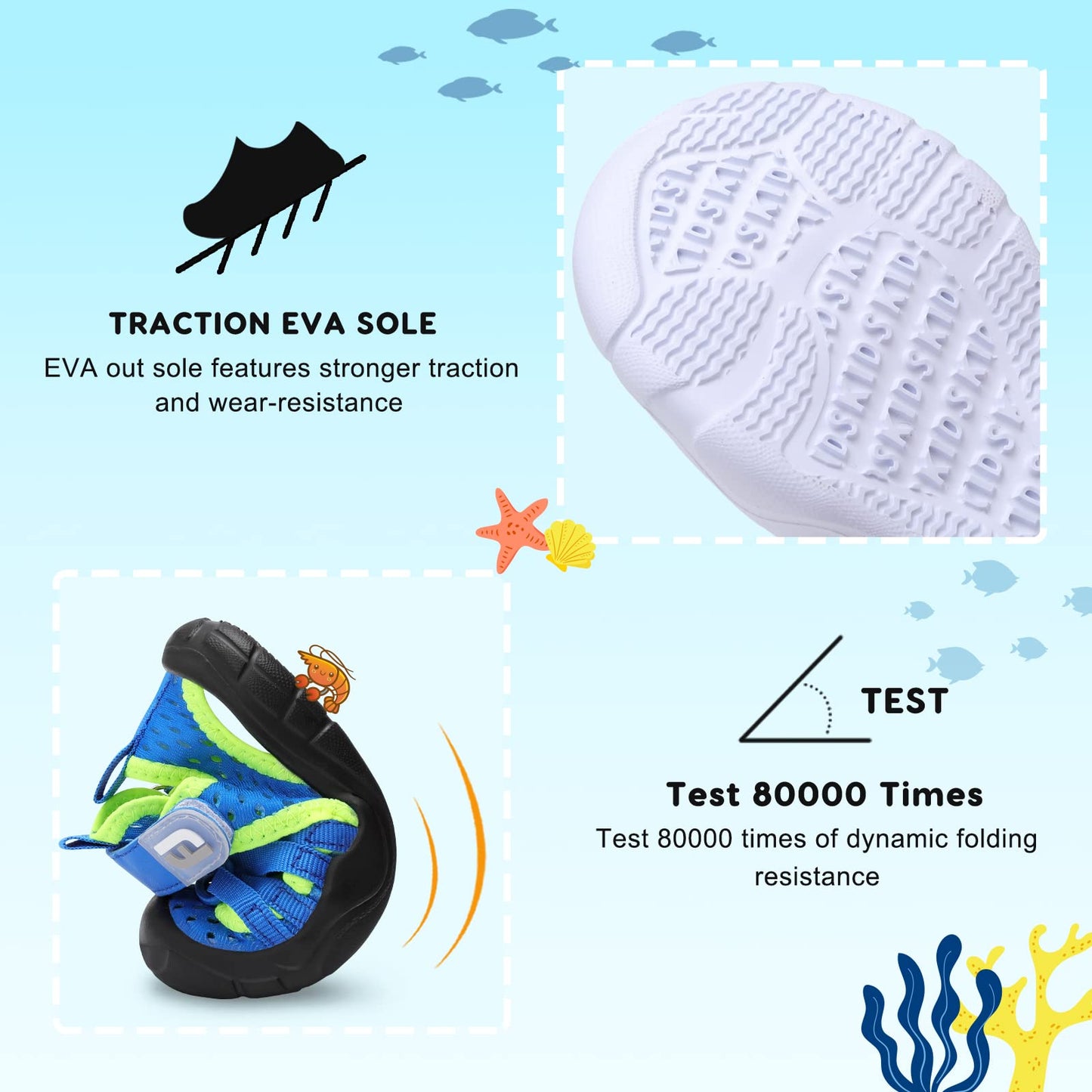 Girl Water Shoes Summer Sandals Soft Toddler Water Shoes Beach Swim Barefoot Shoes Sandals Mesh Sneakers Non-Slip Walking Shoes 8 Toddler Purple ScaleGirl Water Shoes Summer Sandals Soft Toddler Water Shoes Beach Swim Barefoot Shoes Sa…