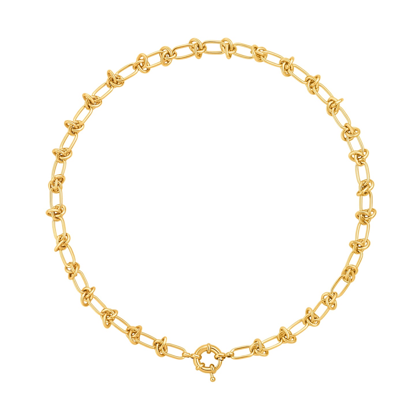 Aobei Pearl 18K Gold Plated Paperclip Chain Choker Satellite Chain Freshwater Cultured Biwa Pearl Pendant Necklace Dainty Turquoise Jewelry for Women