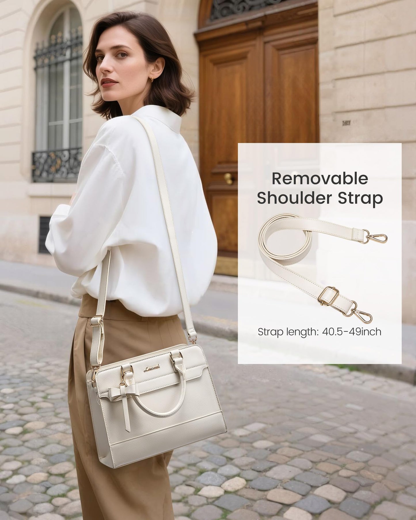 LOVEVOOK Purses for Women,Leather Tote Purse and Handbags,Satchel Shoulder Crossbody Top Handle Bags with Zipper