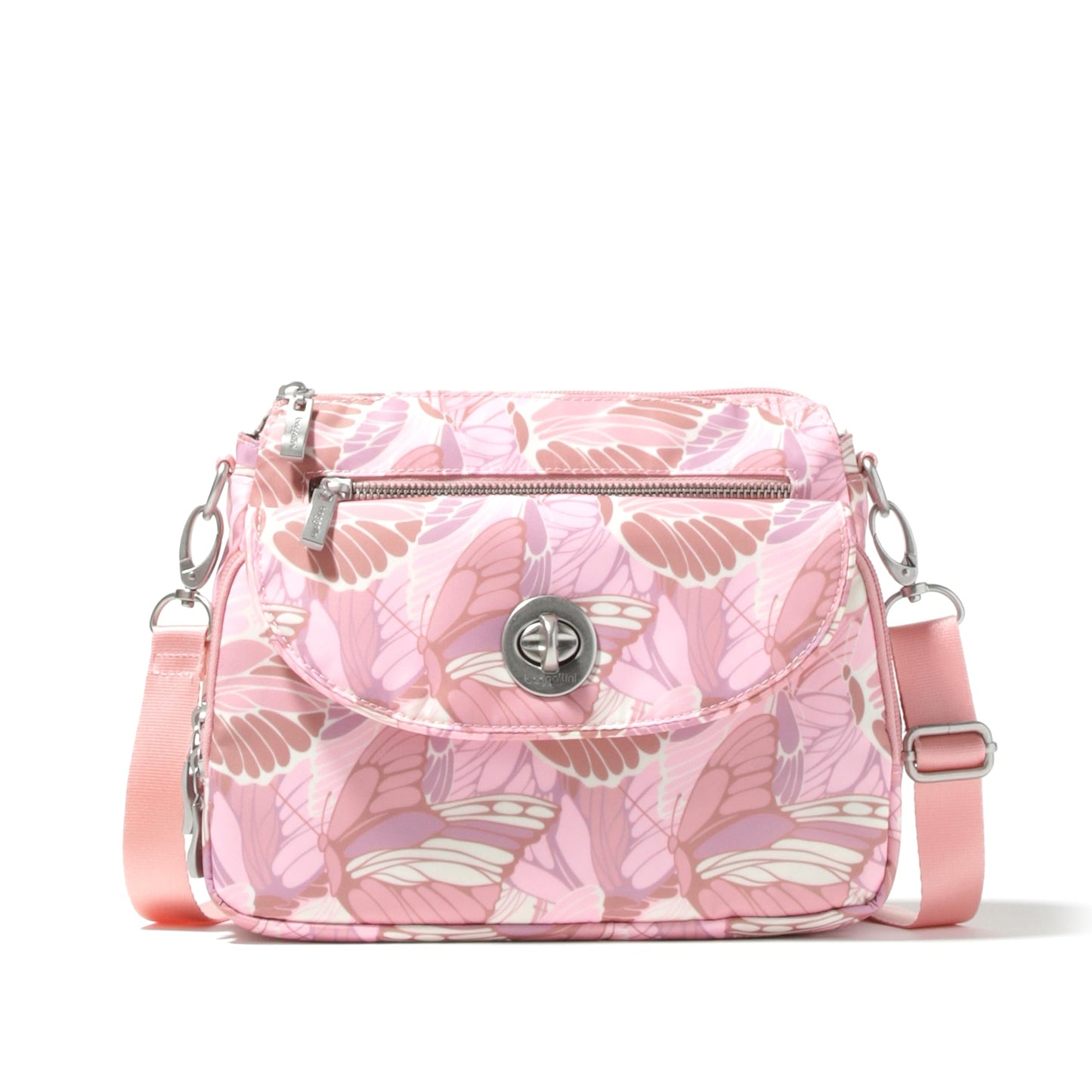 Baggallini Calais Crossbody Bags for Women 10x7 Lightweight Water-Resistant Travel Purse, RFID & Interior Organization