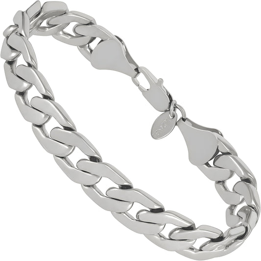 Premium 18K Gold-Plated Cuban Link Bracelet – Luxury Stainless Steel | Waterproof & Tarnish Resistant