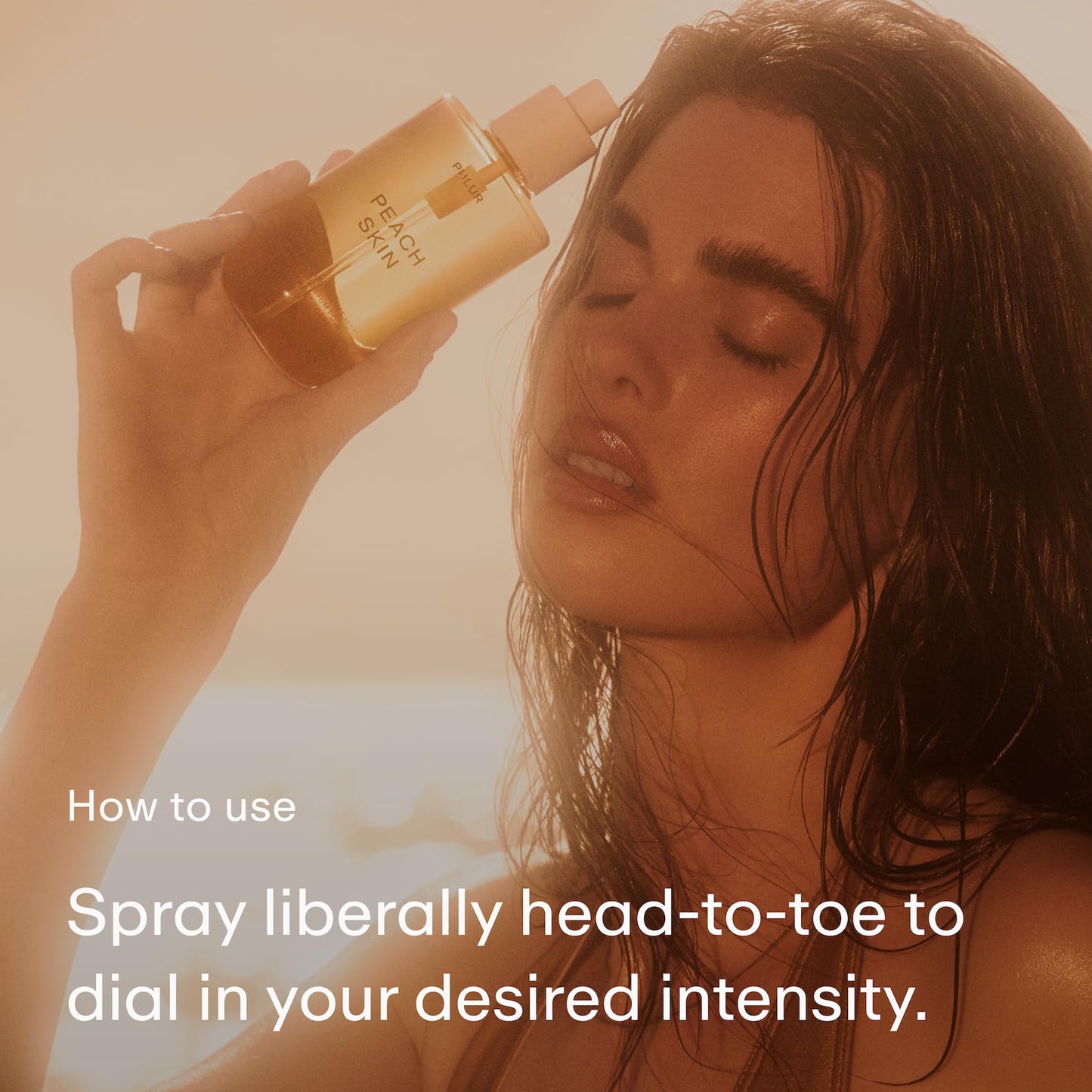 PHLUR Vanilla Skin Body Mist, 8 Fl Oz - Hair and Body Perfume for Women | Vanilla Perfume Body Spray with Pink Pepper, Cashmere Wood & Sandalwood Fragrance